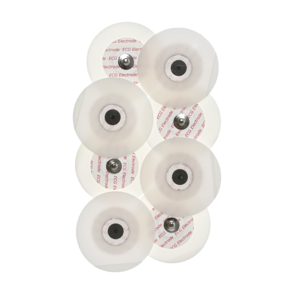 ЭКГ электроды одноразовые с твердым гелем