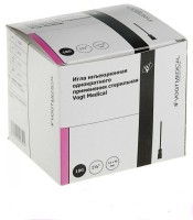 Игла инъекционная 18G (1,2 х 40 мм) Vogt Medical 100 штук