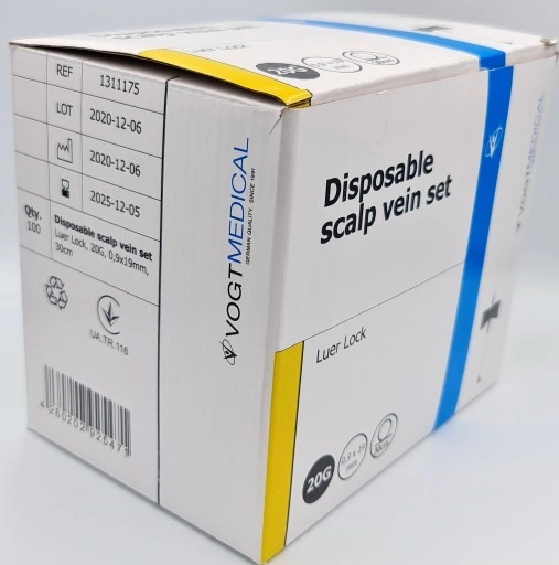 Игла инъекционная 20G 1/2 (0,9 х 40 мм) Vogt Medical 100 штук