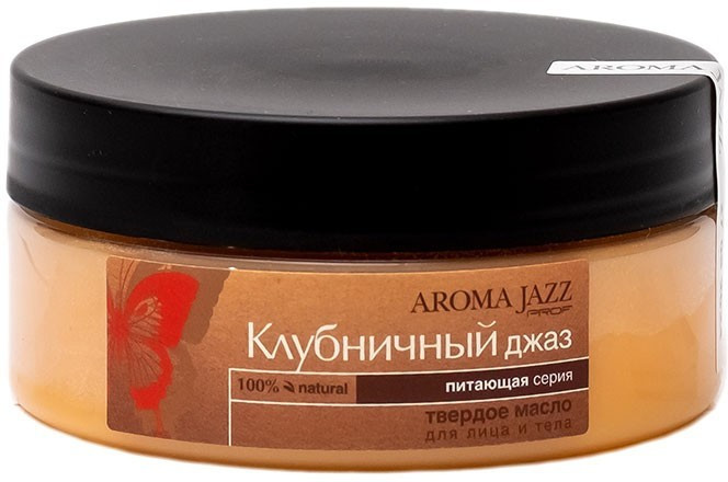 Aroma Jazz Твердое массажное масло Клубничный джаз 150 мл