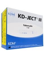 Шприц туберкулиновый 1 мл 27G 0,4 x 12 мм, KD Ject, Германия, 100 штук
