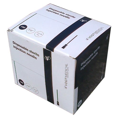 Игла инъекционная 16G (1,6 х 40 мм) Vogt Medical 100 штук
