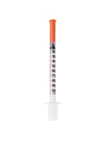 Инсулиновый шприц 1 мл с интегрированной иглой U100 BD Micro-Fine Plus 30G 0,3 x 8 мм, Becton Dickinson, 10 штук