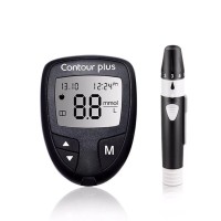 Глюкометр Контур Плюс (Contour Plus) + 150 тест полосок + ручка для прокалывания + 5 ланцетов