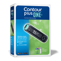 Глюкометр Контур Плюс Уан (Contour Plus One) с устройством для прокалывания + 5 ланцетов