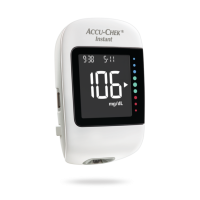 Глюкометр Акку-Чек Инстант (Accu-Chek Instant) с ручкой для прокалывания + 10 тест полосок + 10 ланцетов + чехол