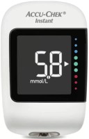 Глюкометр Акку-Чек Инстант (Accu-Chek Instant) с ручкой для прокалывания + 10 тест полосок + 10 ланцетов + чехол